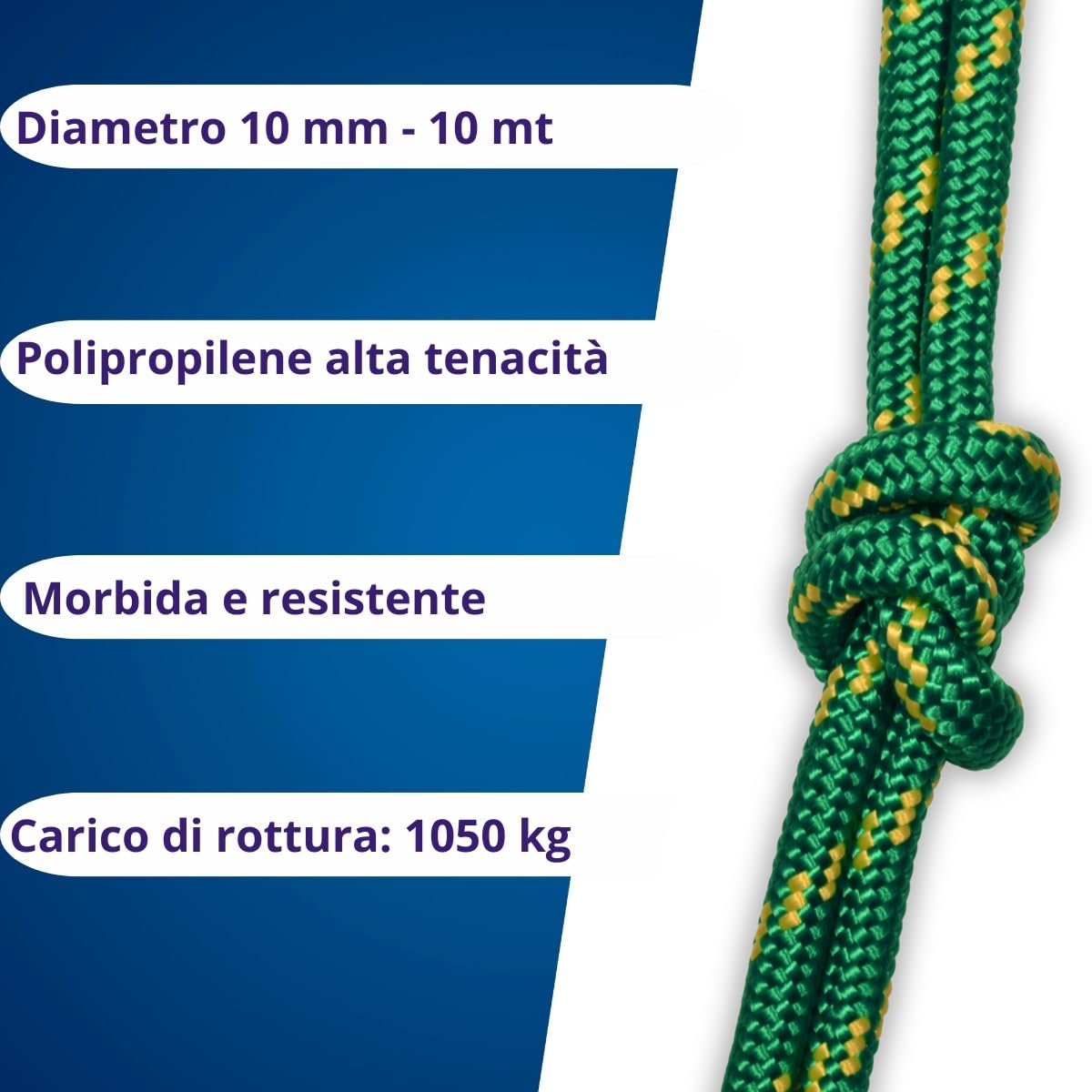 corderie Italiane 6006343 – 00 Braid Corit 10 mm x 10 m zielony