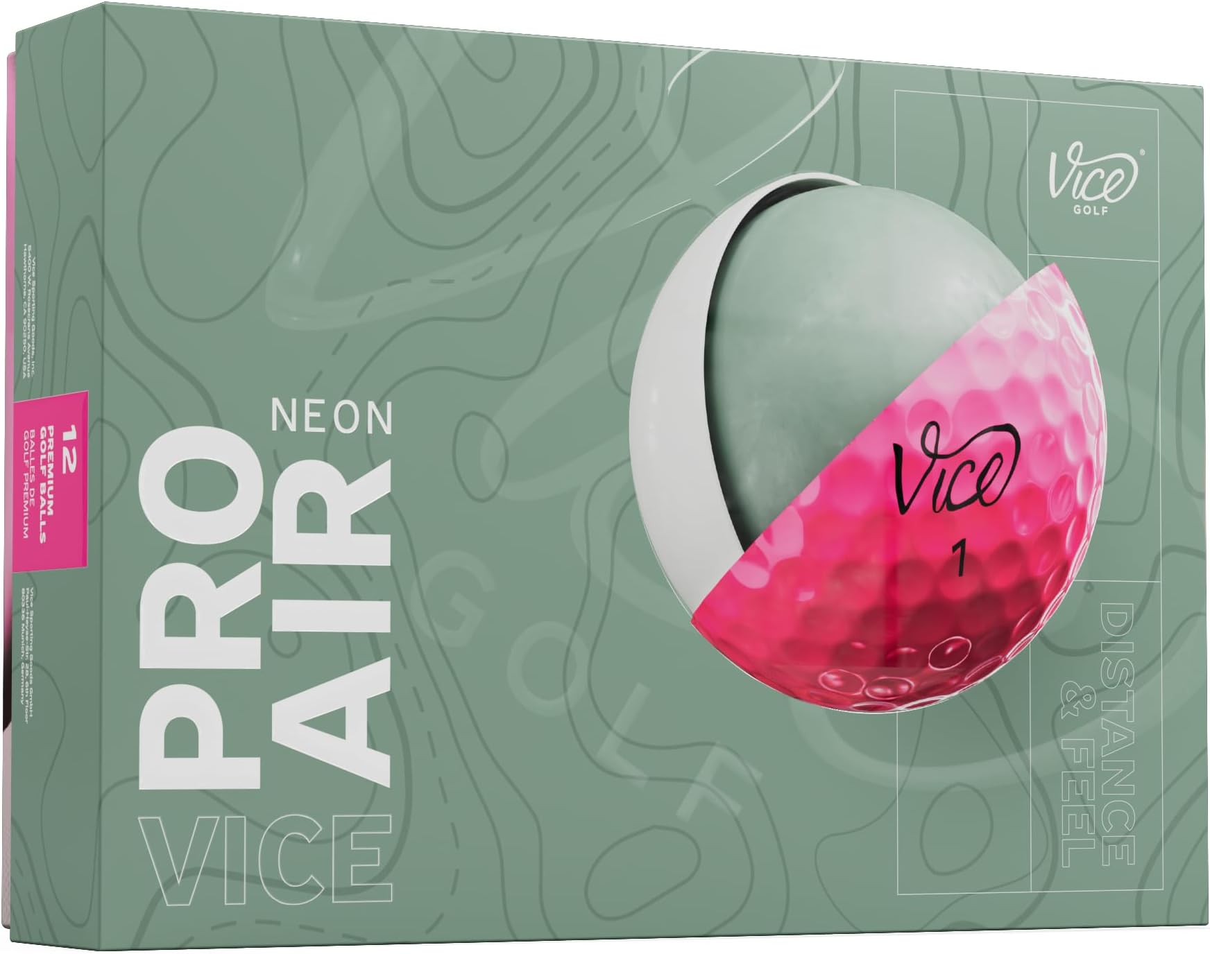 Vice Pro Air Golf Balls (2024 Model)