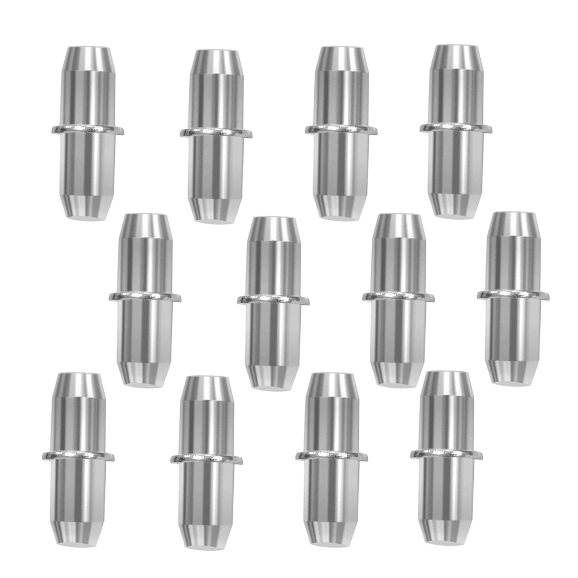 Elenviorina Silver 12 Pcs Shelf Pins 5Mm Shelf Pegs Cupboard Shelf Pegs Metal Shelf Support Pins For Cabinets Kitchen Cupboard Shelves Furniture