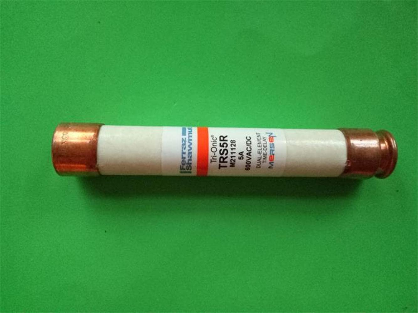 TRS5R 21x127MM Ceramic Fuse 5A 600VA CDC Fuse Industrial