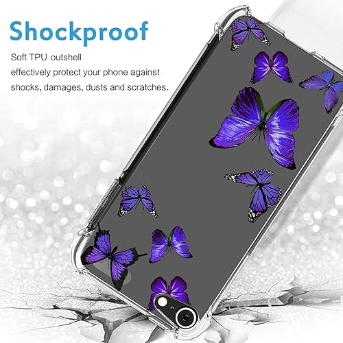 Miniatura 7 de Funda para iPod Touch 7  iPod Touch 6  iPod Touch 5 para niñas y mujeres, delgada, a prueba de golpes, transparente, suave, flexible, TPU, funda