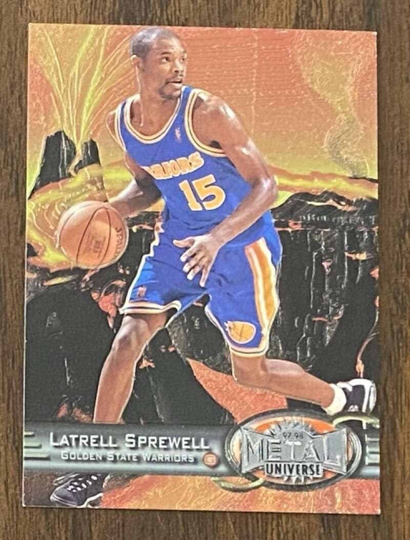 Amazon.com: Basketball Trading Card NBA 1997-98 Fleer Metal