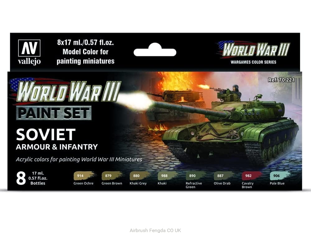 Kit Modélisme WWII Vallejo - Infanterie Et Pansage Soviétique Pour Maquettistes