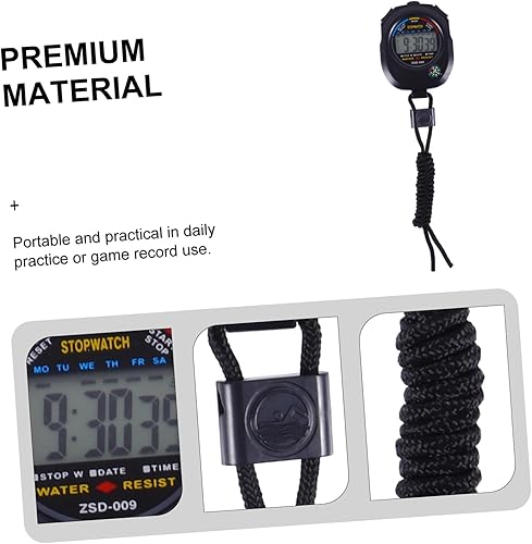 Miniatura 7 de Reloj profesional con temporizador para deportes Boxeo Cronómetro Temporizador Cuenta Regresiva Reloj Electrónico para Entrenamiento