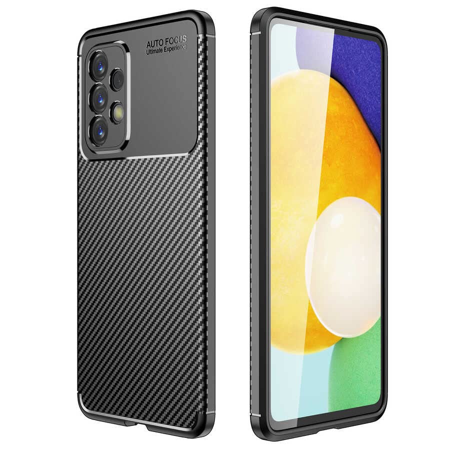 Zore Galaxy ile uyumlu A53 5G Kılıf Negro Silikon Kapak Siyah