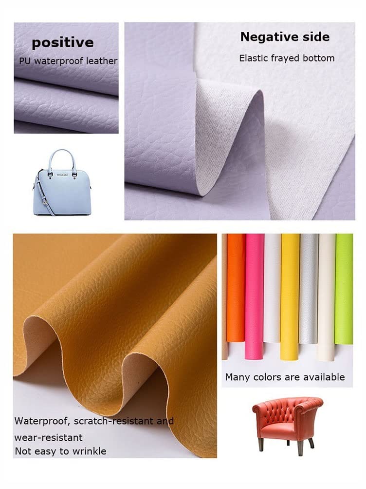 Tela de tapicería de piel sintética, hojas de poliuretano con patrón grueso para manualidades, fundas de asiento de coche, decoración de sofá, cabeceros