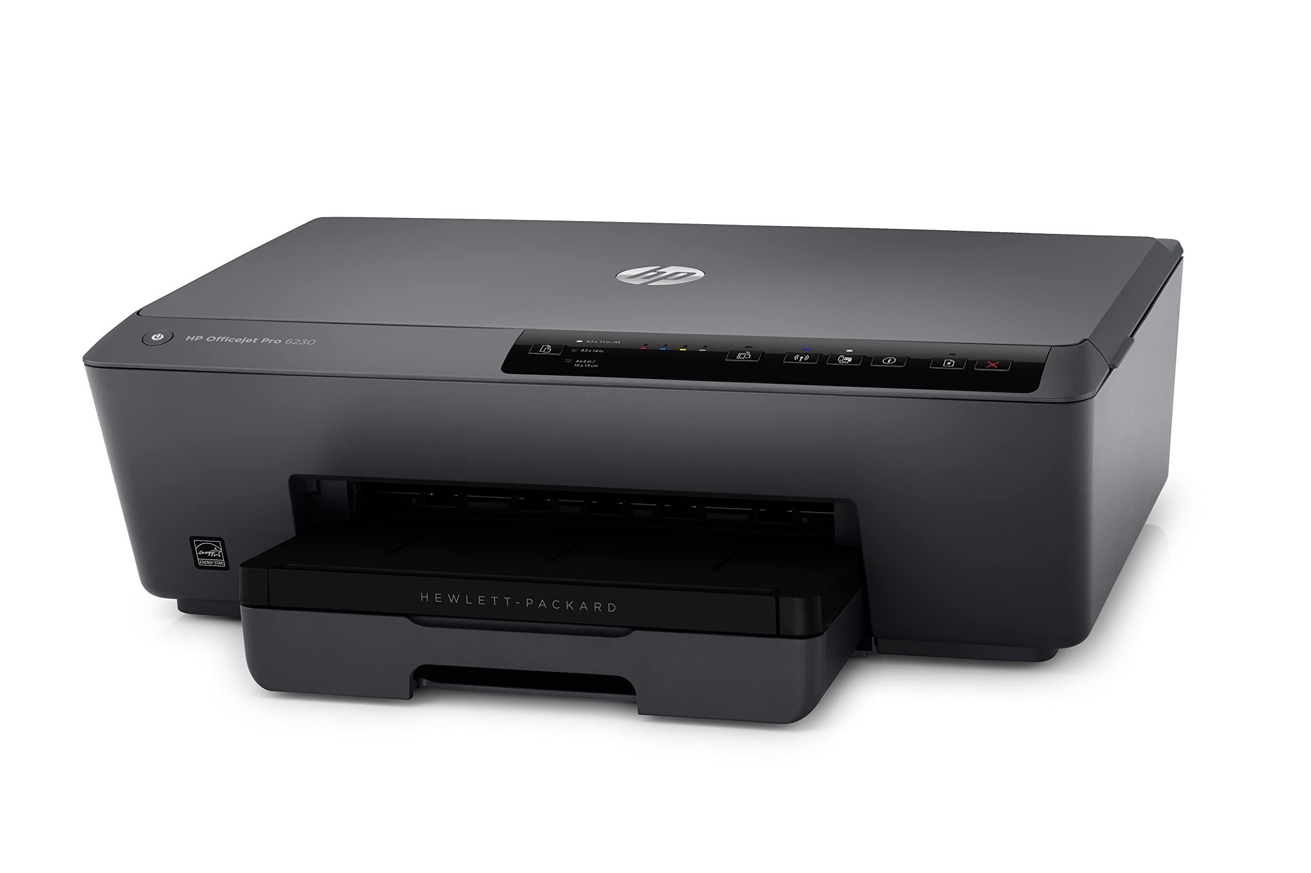 HP OfficeJet Pro 6230 E3E03A, Impresora Monofunción Tinta, Color, Impresión a Doble Cara Automática, Wi-Fi, Gigabit Ethernet, USB 2.0, Smart App, Apple AirPrint, Mopria, Negra