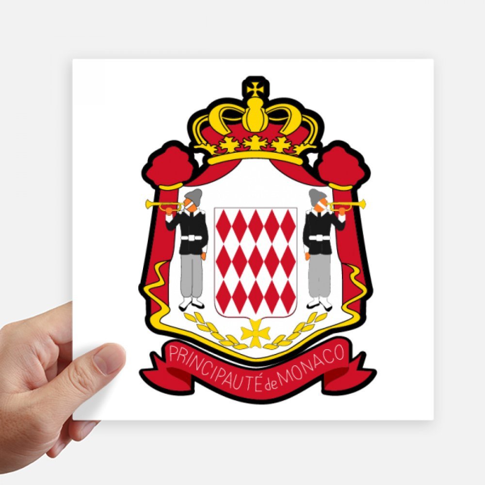 Sticker Monaco 20cm idéal pour décorer une moto ou une valise