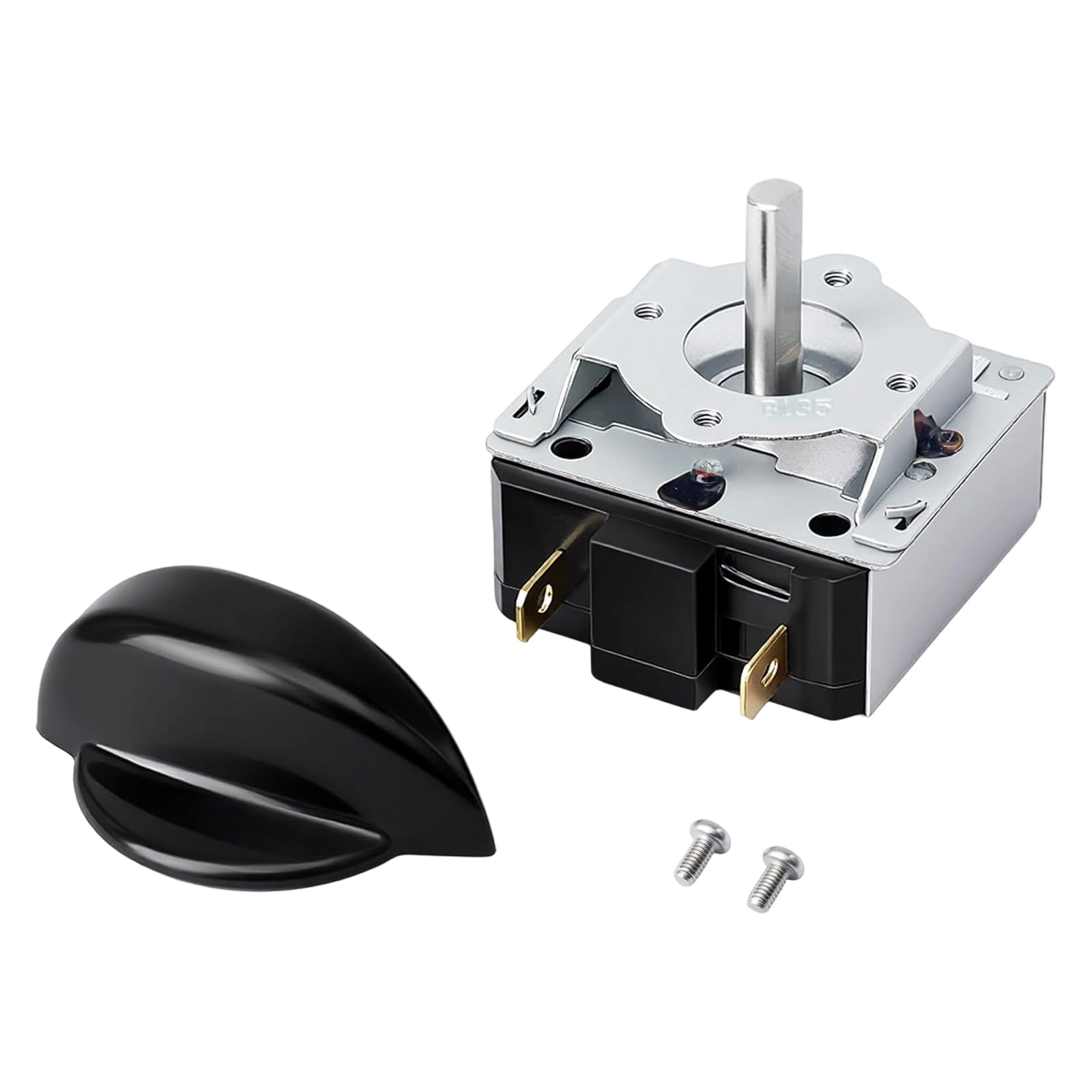 General Chargers Timer Replacement Includes Mechanical Knob Screws Strong Steel for Multiple Devices Steel Chargers Switches