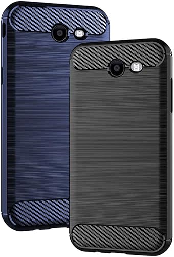 Miniatura 7 de Asuwish Funda de teléfono para Samsung Galaxy J7 Prime 2017 J 7 Skypro Sky Pro J7V V S727VL con protector de pantalla de vidrio templado y celda de