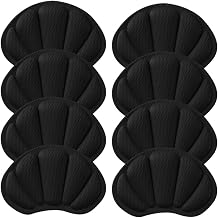 Black Foam High Heel Inserts, 4 Pairs for Loafer Fit