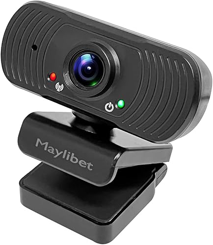 Cámara web de transmisión con micrófono para PC de escritorio, portátil, Mac, cámara web USB Plug and Play para enseñanza en línea, clases de