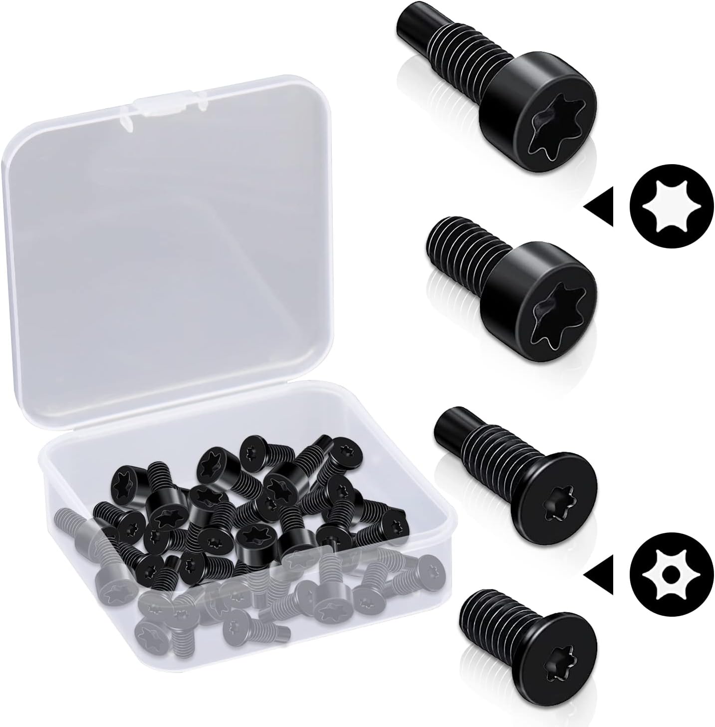 Ring Doorbell Screws Replacement Kit, (4Set/36pcs) T5,T16 Replacement
