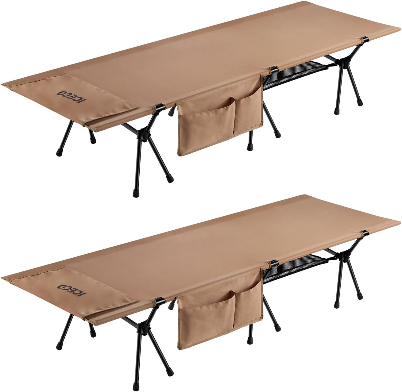 ICECO Camping Cot for Adults, Folding Cot for Camping