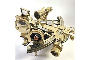 MALL INC. Sextant - Hand-Made, 9" Sextant for Navigational Ship, Marine, or Astronomy Use