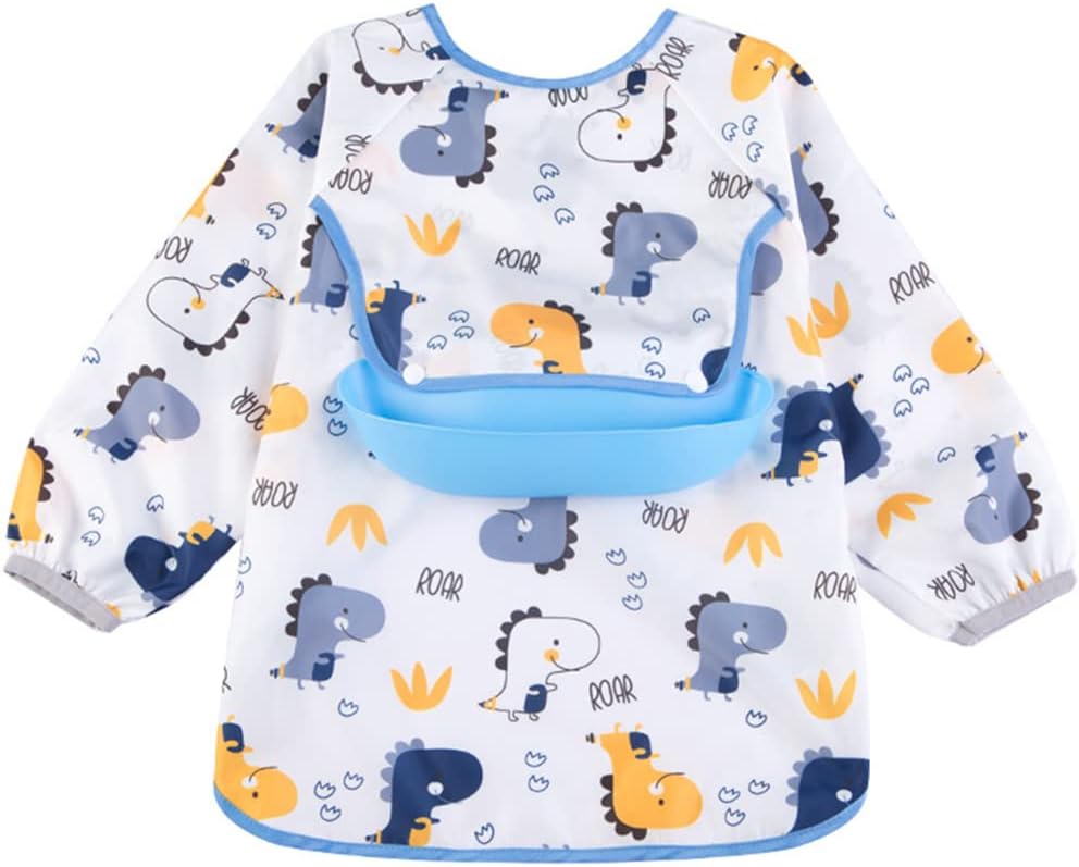 Baby Bib with Sleeved
