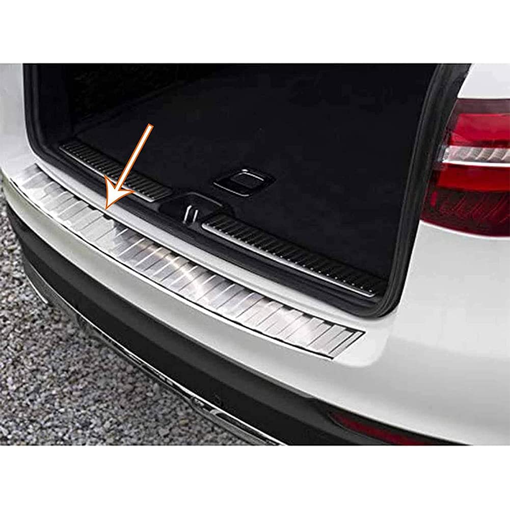 Protezione paraurti posteriore in acciaio inossidabile per Mercedes Ben z GLC 2015-2020 (X253), paraurti auto protezioni antigraffio auto davanzale del bagagliaio piastra di protezione copertura del