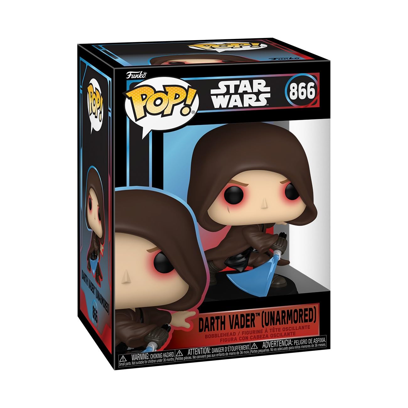 Funko POP! Star Wars: Darth Vader Unarmored - Collectable Vinyl Figure - Gift Idea - Official Merchandise - Toys For Kids & Adults - Model Figure for Collectors and Display
