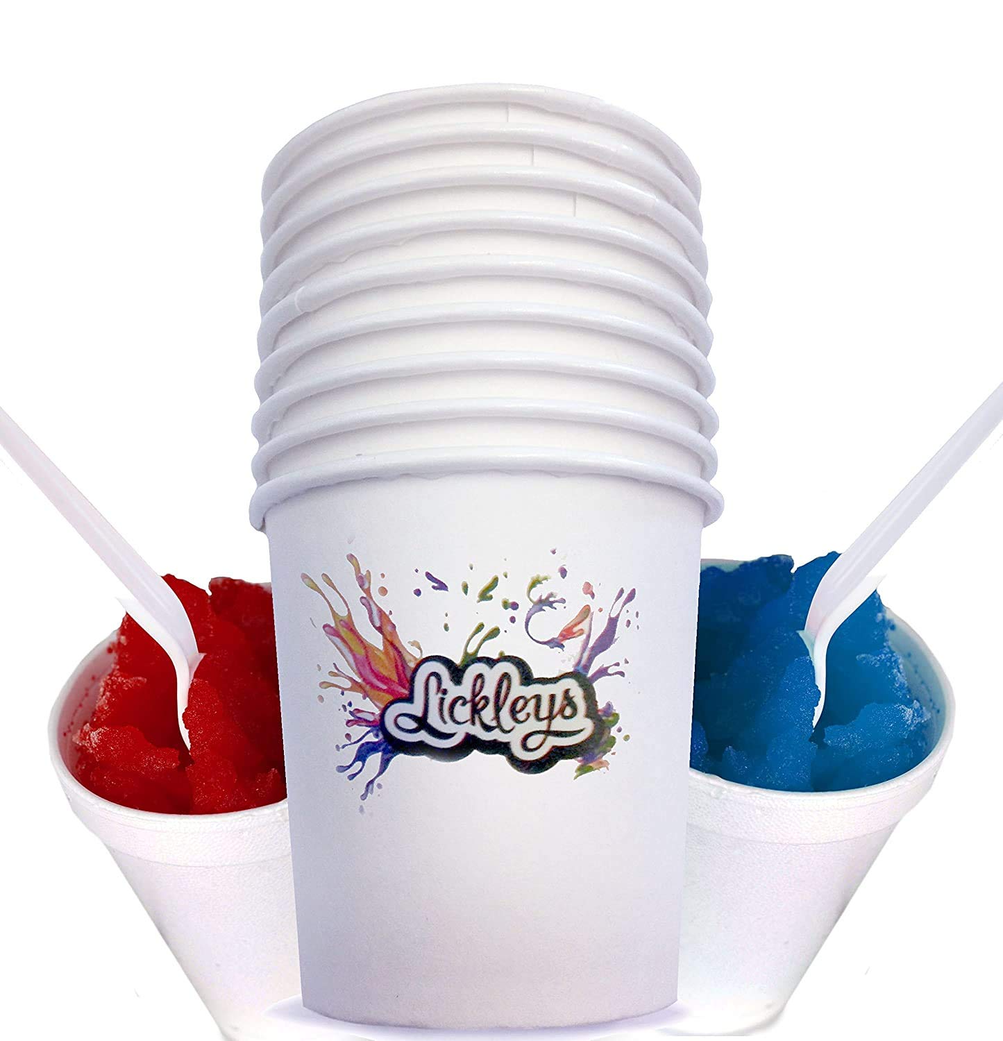 Snow Cone Kit, Complete ice Slush kit Includes 2X 330ml Concentrated