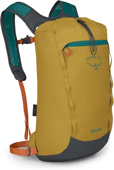 Osprey Daylite Cinch Backpack - Lightweight Travel Bag for Hikes, Festivals, and Everyday