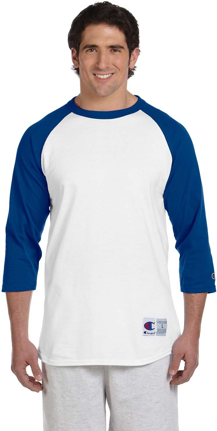 Champion Men's Raglan Baseball T-Shirt