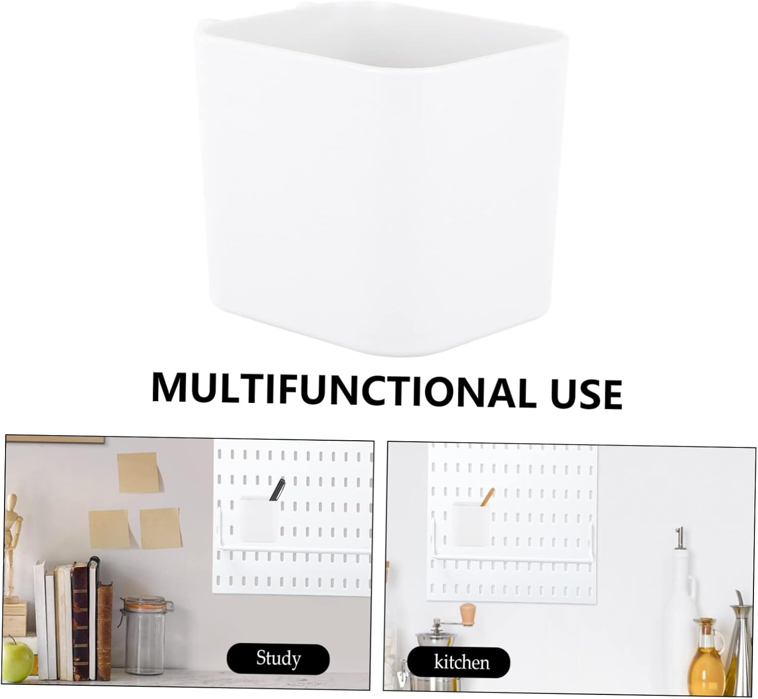 DOITOOL Pegboard Parts Organizer 1pc Plastic Bin Hooks for Screws Washers Nuts Bolts Nails Arts and Crafts Storage