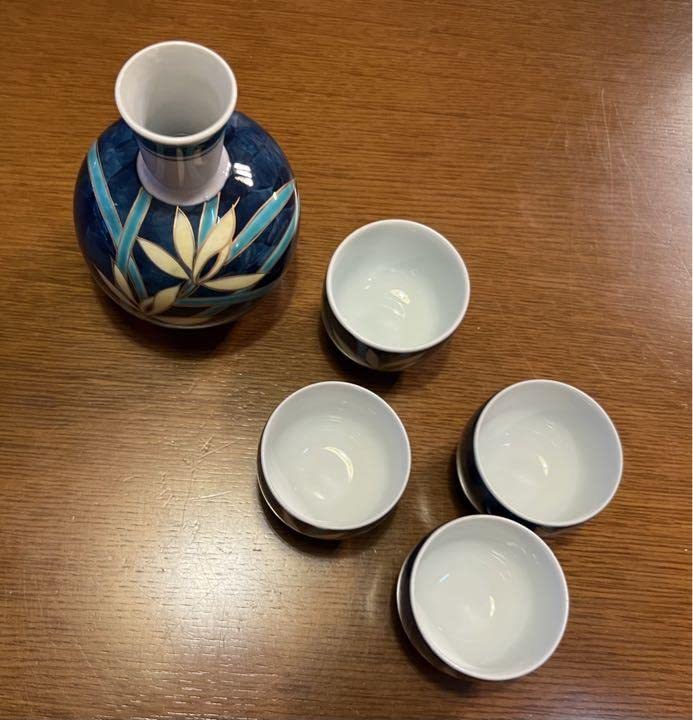 有田焼 上錦 東海道五十三次絵 酒器セット 有光堂 鉄見作 有田焼 上錦 東海道五十三次絵 酒器セット 有光堂 鉄