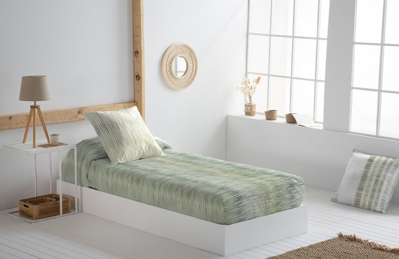 JVR | Edredón Ajustable Tamaño 90 Suave y Transpirable – Edredón Extrasuave Premium con Diseño Moderno para Todas Las Estaciones