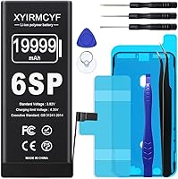 Vista 16 de Batería de Super Capacidad de 21800mAh Compatible con iPhone 11, Batería de Reemplazo Li-Polímero de 0 Ciclos para iPhone 11, con Kit