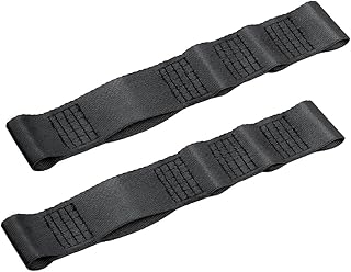 Jeep Door Limiting Straps,2PCS Heavy Duty Adjustable Door Check Strap Compatible with 1987-2023 Jeep Wrangler Door Straps JK JL TJ YJ CJ JKU Load 1000 Lb