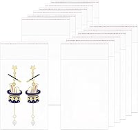 Vista 12 de Bolsas autoadhesivas de celofán de 10 x 13 pulgadas, 200 unidades de plástico transparente resellable para impresiones de camisas, revistas