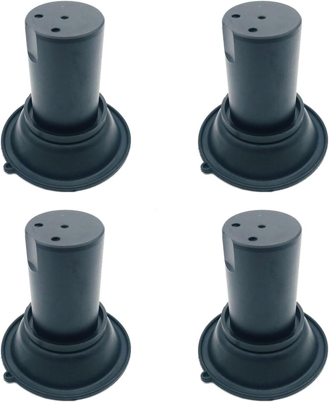 Motorcycle Carburetor Carb Replacement Part Plunger Diaphragm Assembly for PC800 1989~1998(4SET)