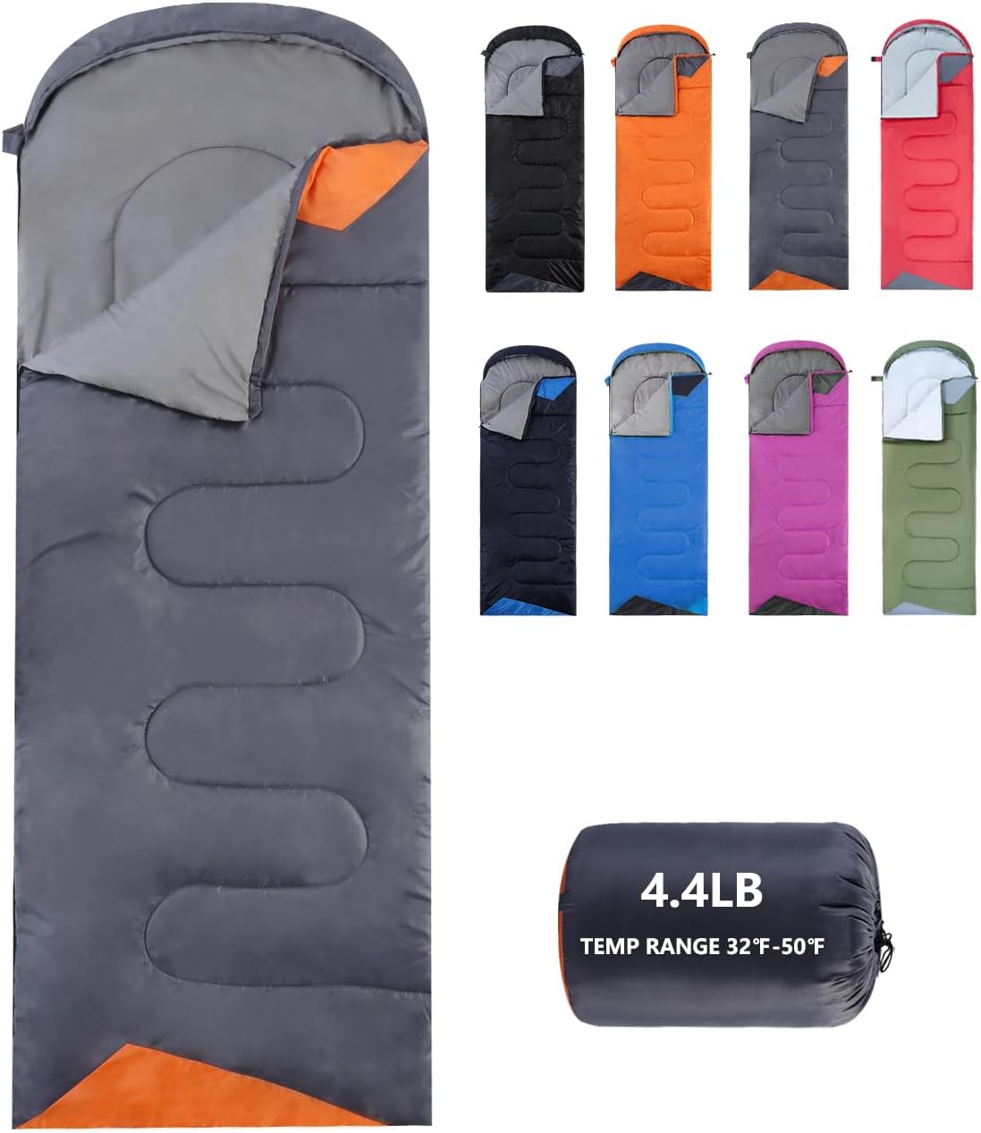 Sleeping Bags for Adults Backpacking Lightweight Waterproof- Cold Weather Sleeping Bag for Girls Boys Mens for Warm Camping Hiking Outdoor Travel Hunting with Compression Bags Sleeping Bags for Adults Backpacking Lightweight Waterproof- Cold Weather Sleeping Bag for Girls Boys Mens for Warm Camping Hiking Outdoor Travel Hunting with Compression Bags