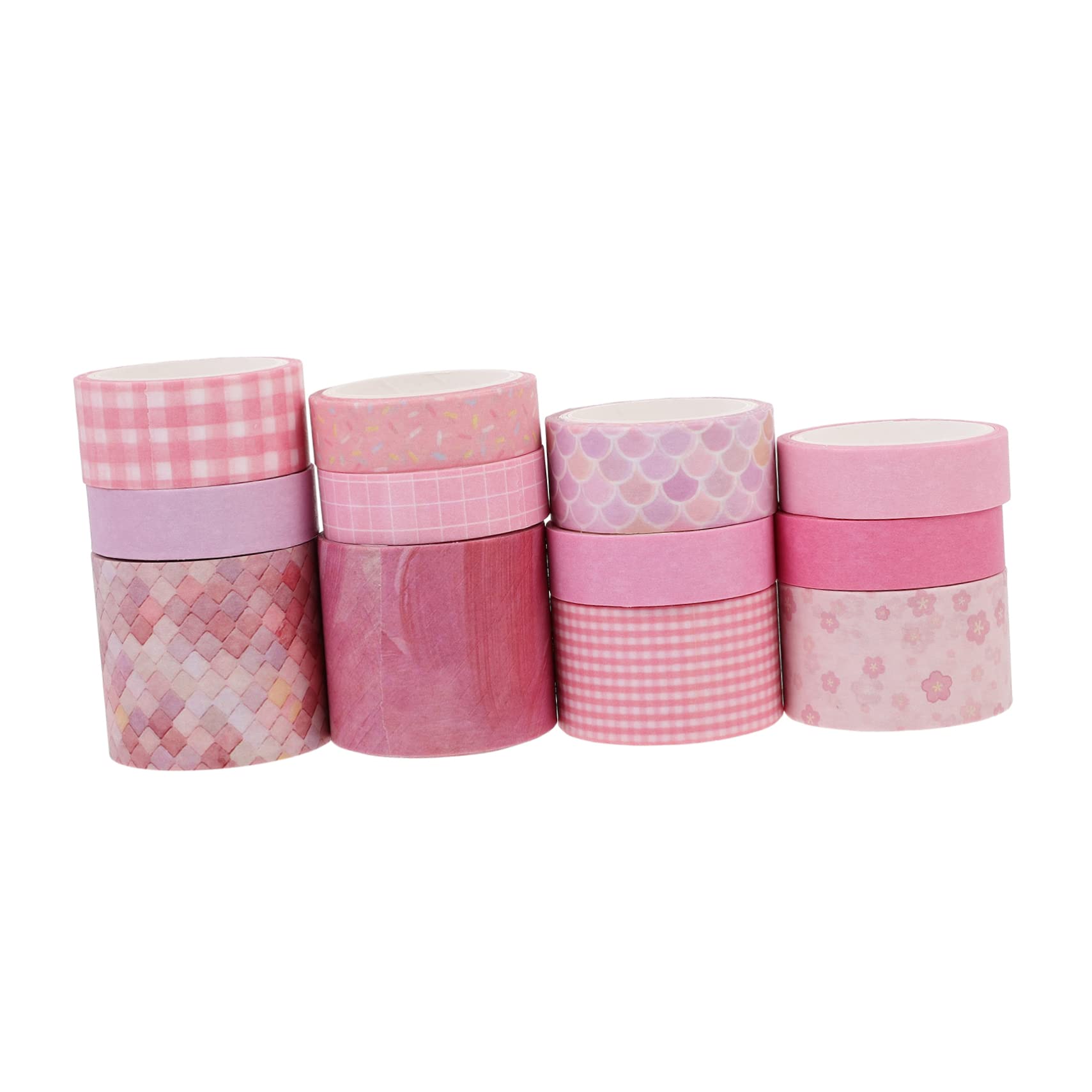 SEWACC 36rollos Cinta Washi De Tapes De Manualidades para Scrapbooking para y Proyectos Coloridos y De Usar y Cortar