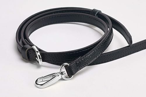 Miniatura 46 de Correa para bolso de mano Live UP, correas de cuero genuino de repuesto para bolso cruzado Marrón