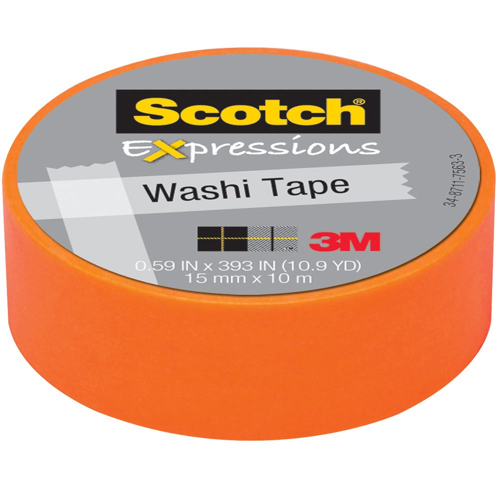 Amazon.com: Scotch Expressions Washi Tape, 1.25