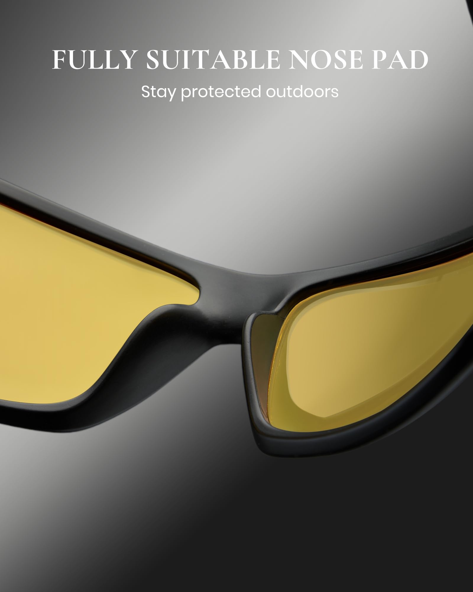 Occhiali da sole sportivi polarizzati da uomo occhiali da sole da pesca Vedere pesce in acqua occhiali avvolgenti UV400