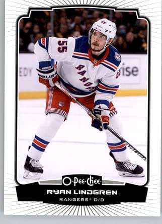 Amazon.com: 2022-23 O-Pee-Chee #350 Ryan Lindgren New York Rangers ...