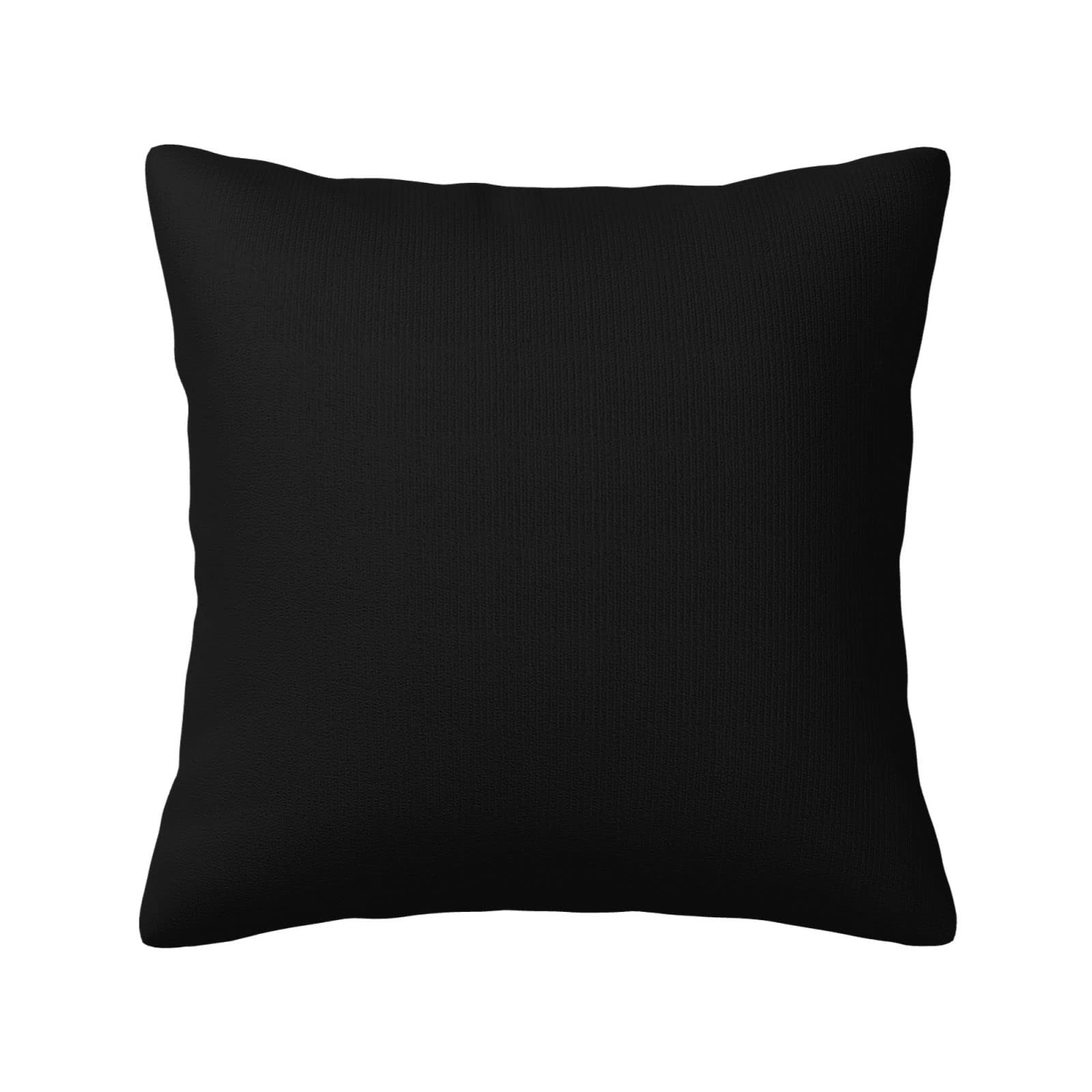 Personalized Pillowcases with Pictures Custom Add Your Own Text Photo or Logo Couple Wedding Anniversary Pillow Covers Unique Gift for Birthday/Christmas/Valentine's Day 18"x18" Black