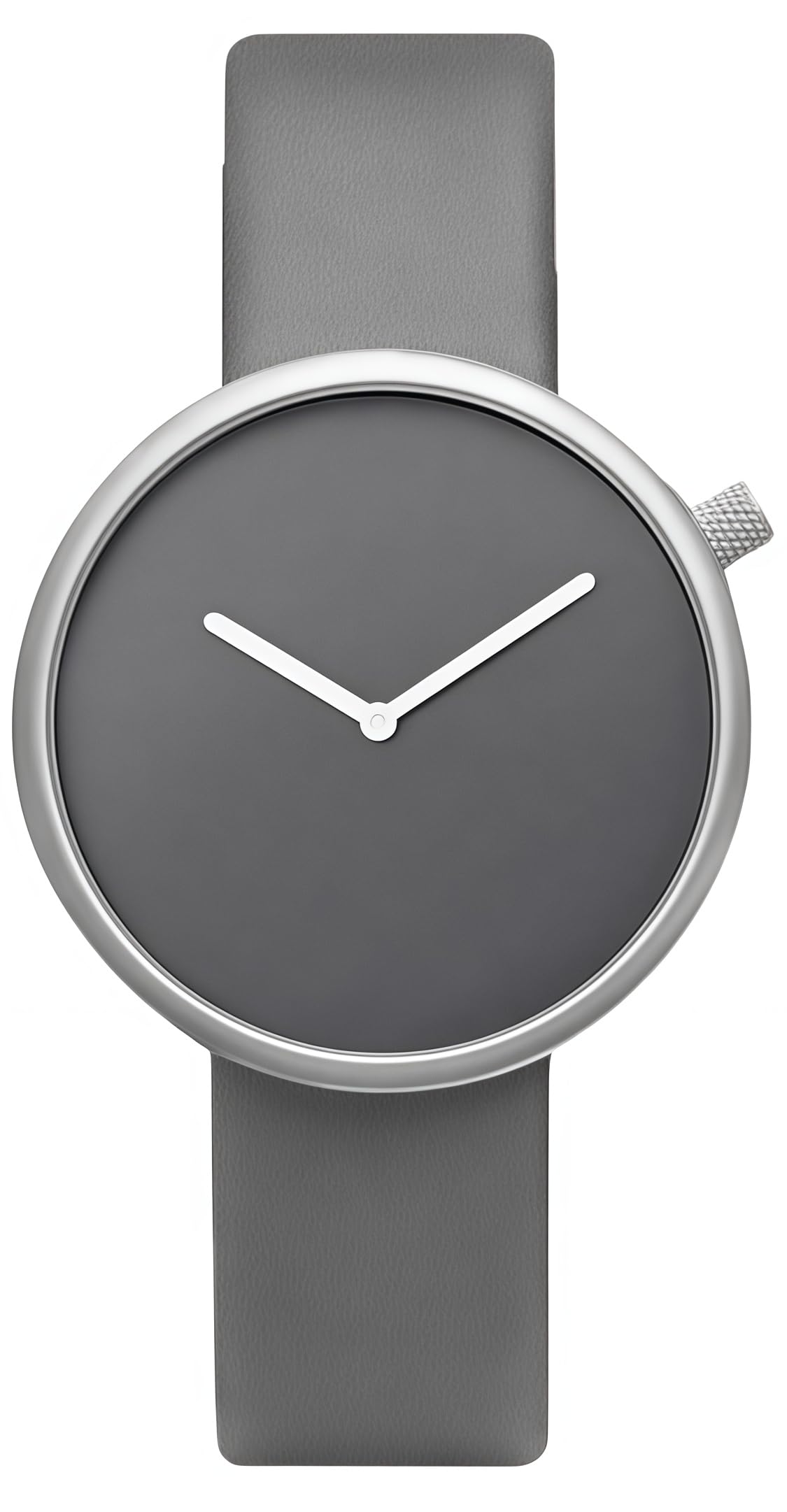 Gosasa Montre à quartz minimaliste unisexe - Cadran de 4 cm - Bracelet en cuir véritable - Ultra-mince 0,8 cm - Étanche jusqu'à 30 m - Simple - Analogique - Pour homme et femme