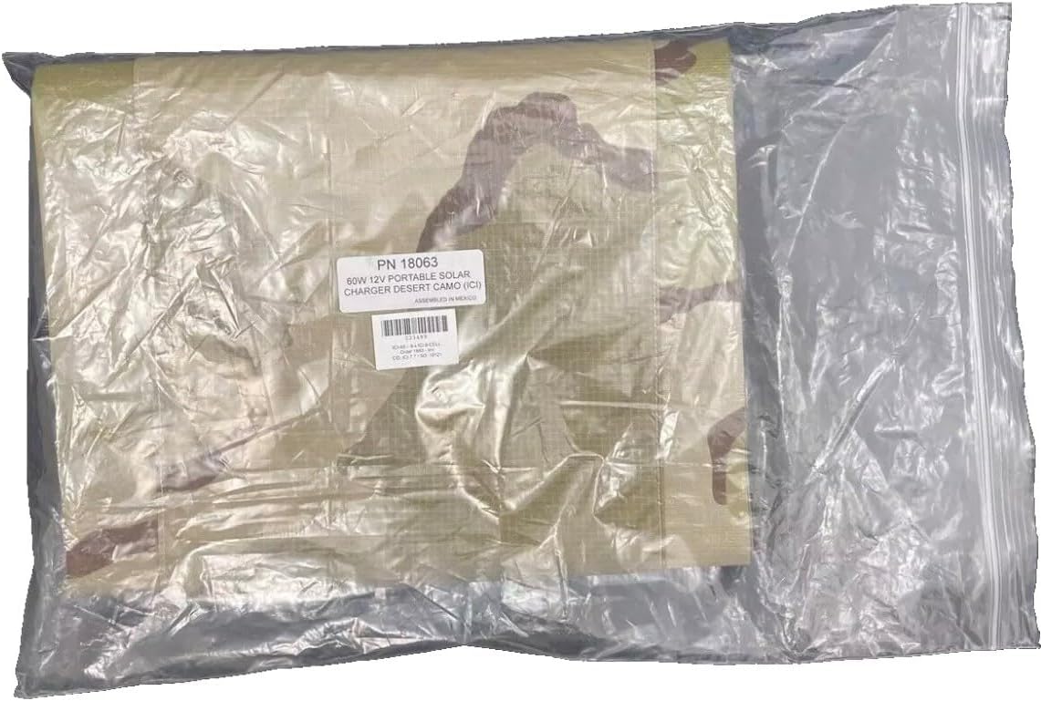 US Military Iris Technology P3 Portable Folding Solar Panel Charger Military 60W 12V 18063