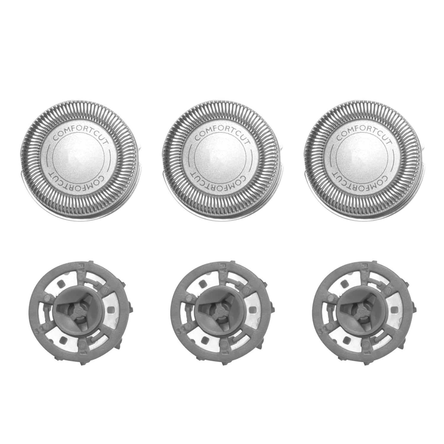 4Pcs Electronic Shaver Head Replacement Blades，Compatible For Philips Norelco，SH30 SH50 52 Series 1000 2000 S1020 S1050 S1060 Razor Razor head(2set)