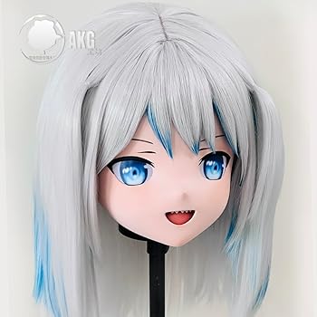 Amazon.co.jp: [タイヤン] Resin Female Cosplay Anime Kigurumi Mask