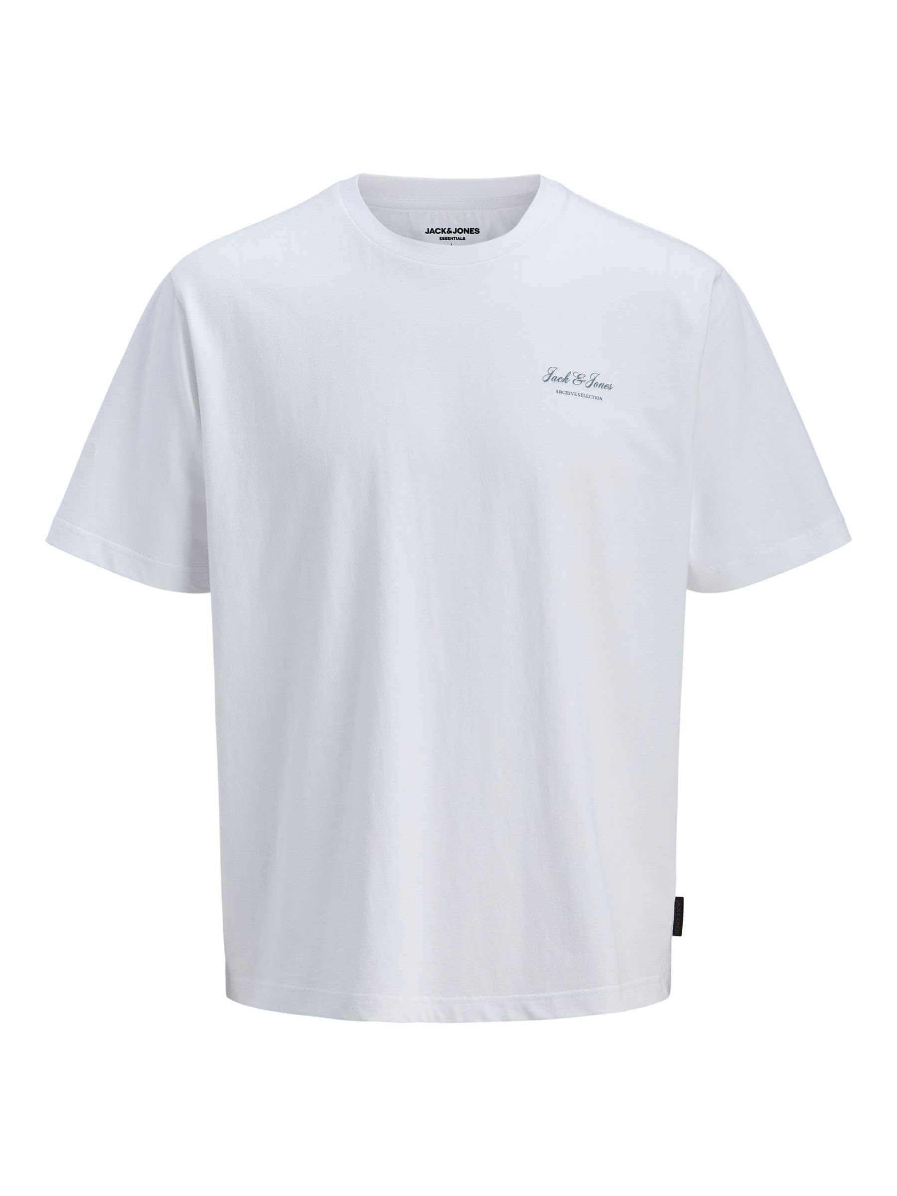 JACK & JONES Mens T-Shirt Bright White M