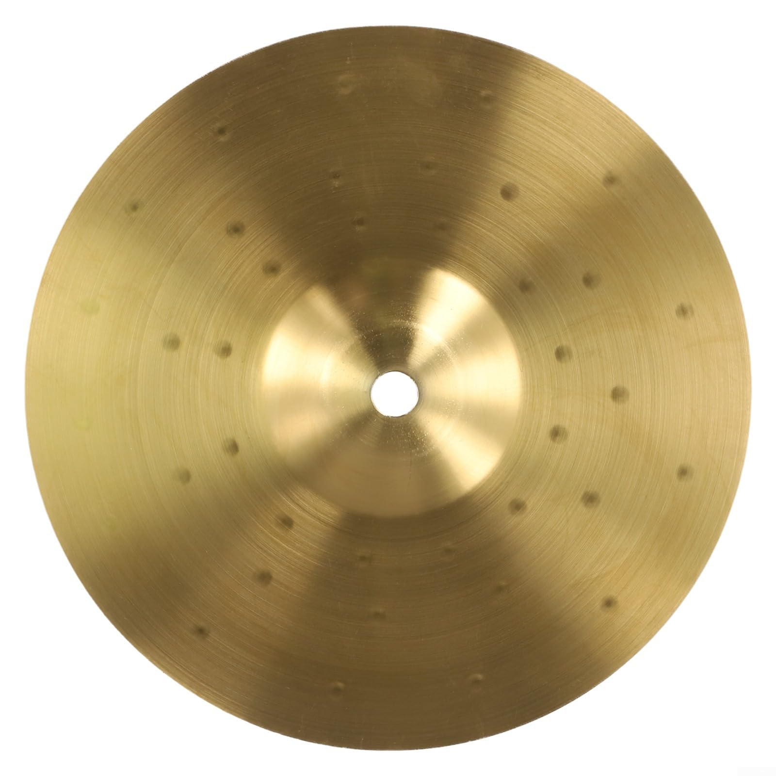 Ensemble de cymbales en laiton pour percussion Splash Crash Hi Hat Jazz Drum pour instrument en laiton (20,3 cm)