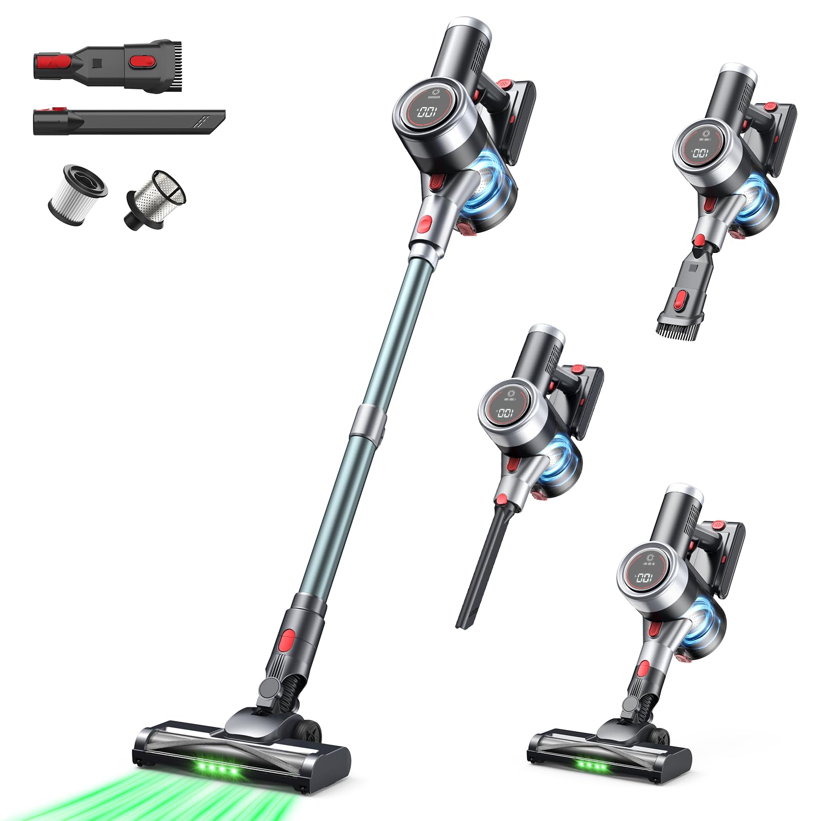 Amazon | 掃除機 コードレス【2025技術革新版！60Kpa真の超強力