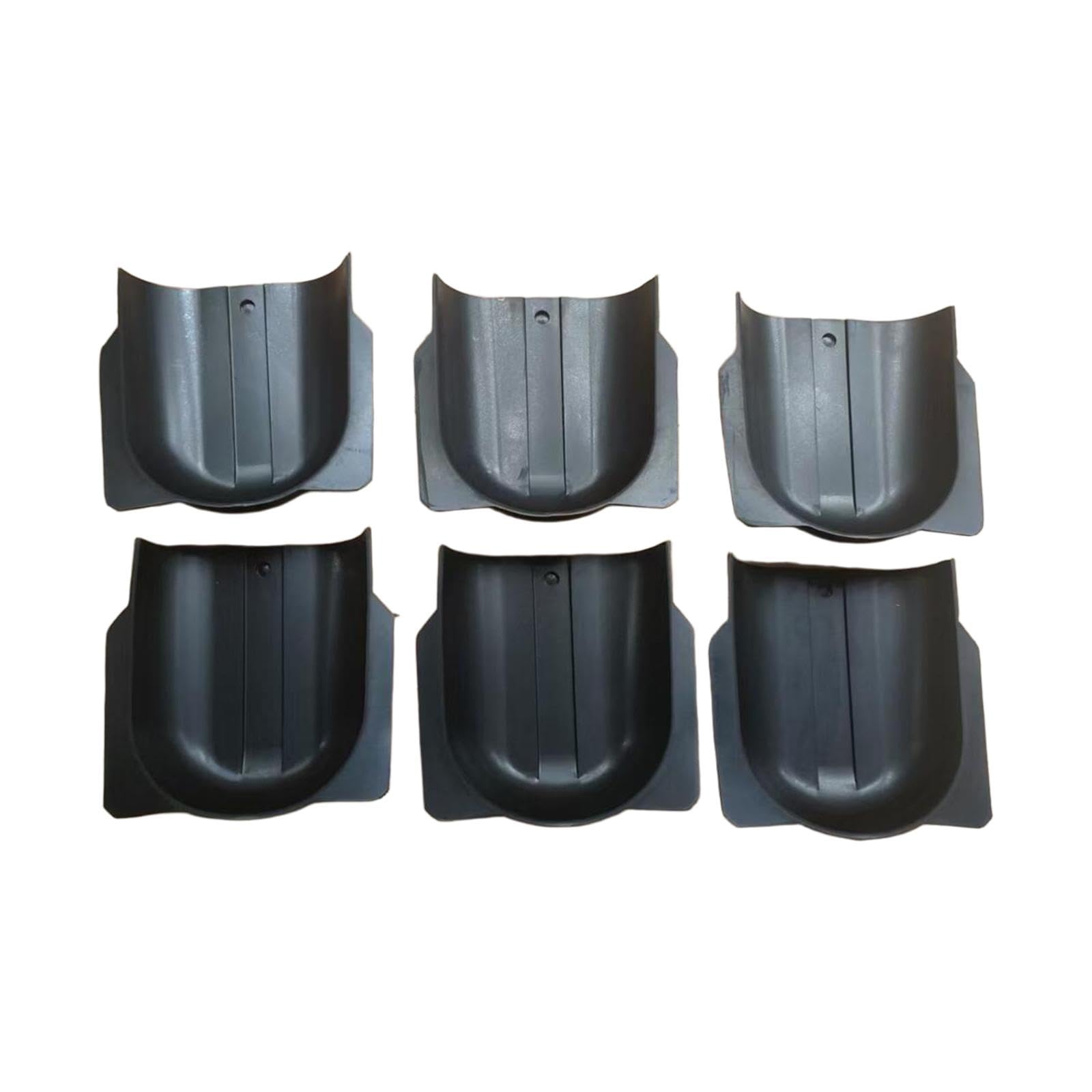 Lot de 6 Sabots de Rechange pour Table de Billard, faciles à Utiliser et à Entretenir, en Caoutchouc.