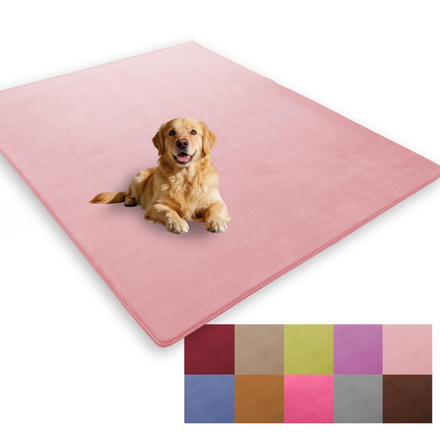 Tapis d'éveil pliable rose 140x200 cm isolant du sol froid pour bébé