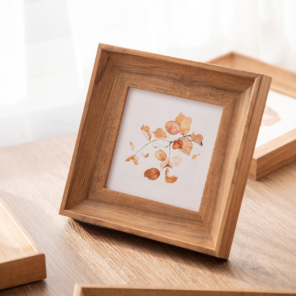 Amazon.co.jp: 額縁正方形額縁 5 インチ 6 インチ 7 インチ 8 インチ