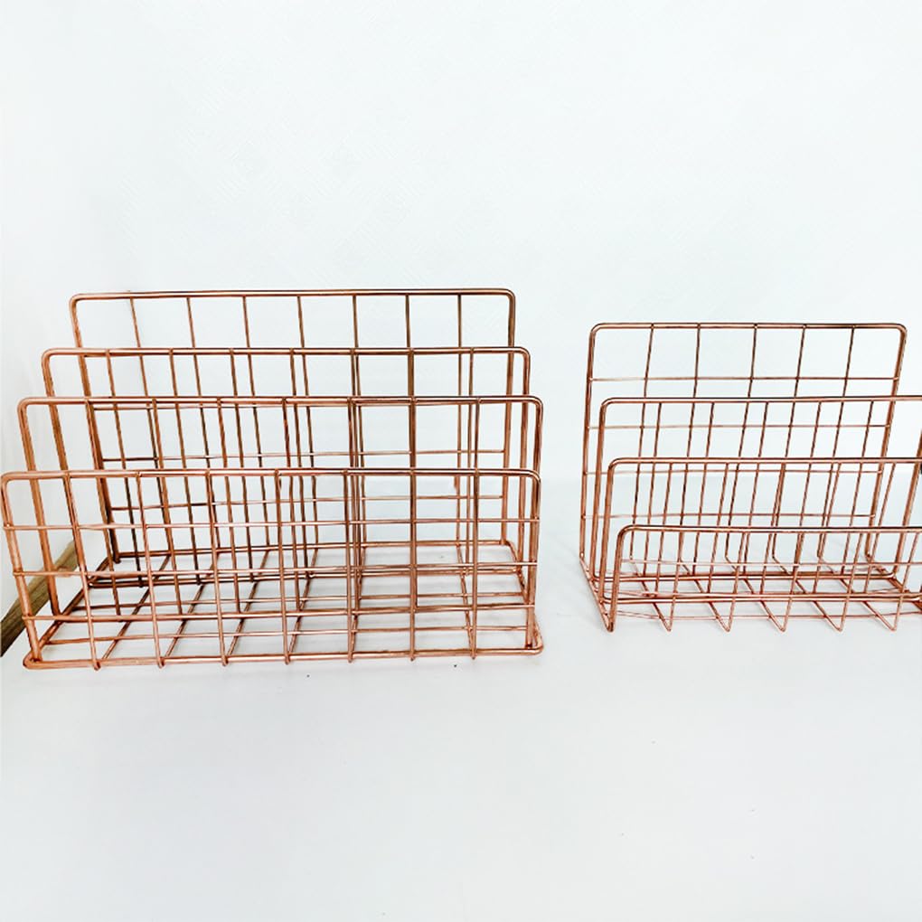 Set di 3 organizer per libri, scaffale salvaspazio per esporre giornali, organizzare casa, soggiorno, ufficio, camera da letto, grande
